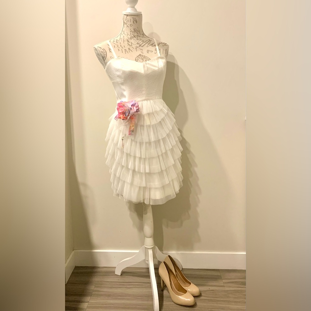 BCBG dress & Aldo heels